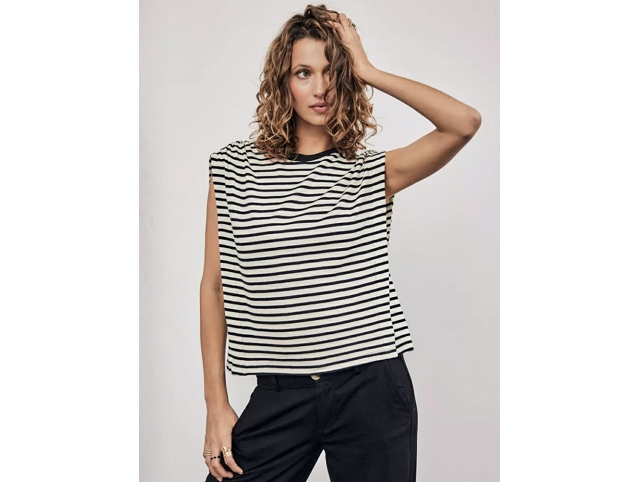 Freeman t.porter femme trenny stripes . 24124769 noir