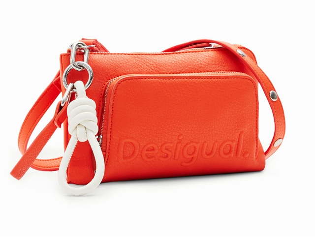 Desigual maroquinerie 24sayp01 jaune et orange