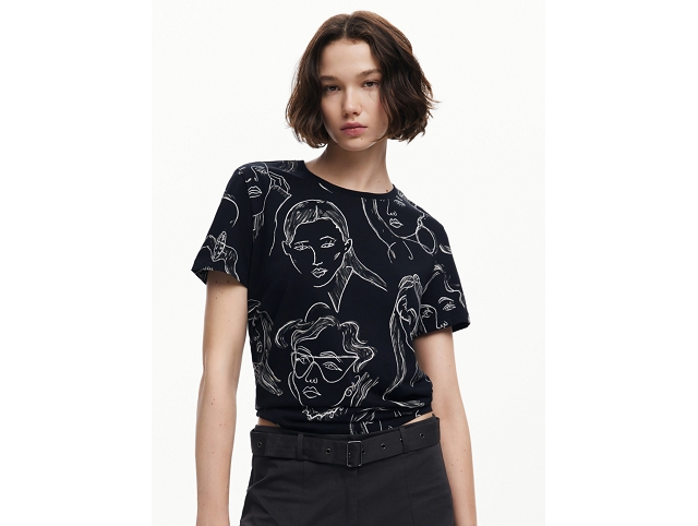 Desigual femme 24wwtk54 noir