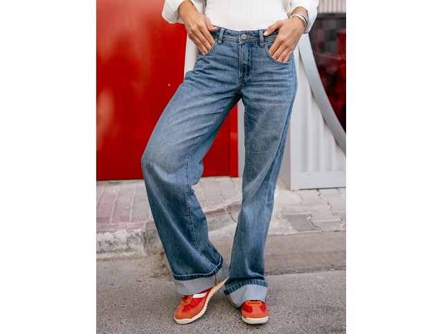Freeman t.porter femme agatha denim bleu