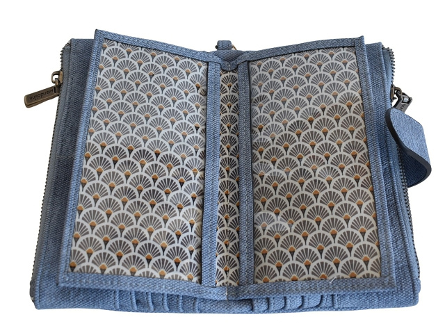 Mandoline maroquinerie 195.j bleu8185907_3