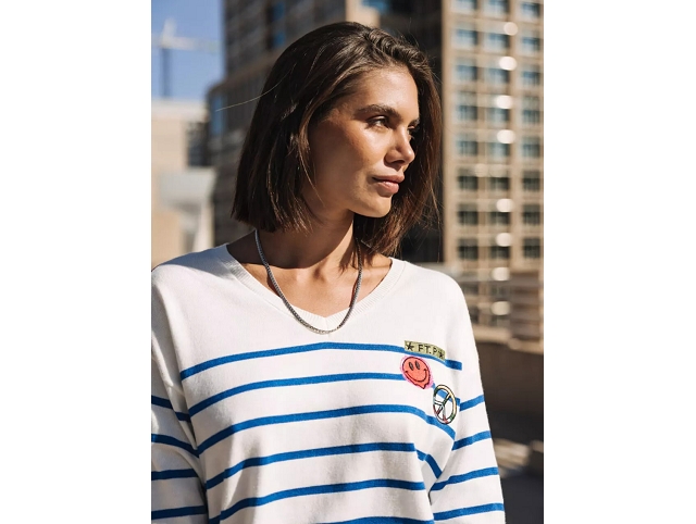 Freeman t.porter femme isabel stripes . 2512778a bleu8211201_3