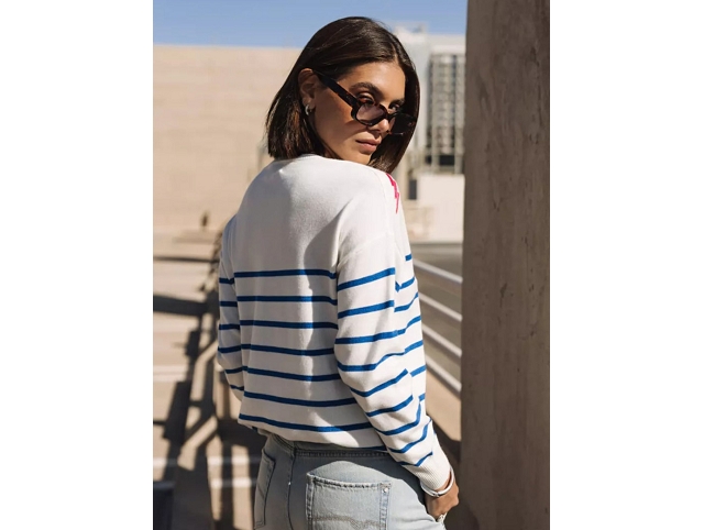 Freeman t.porter femme isabel stripes . 2512778a bleu8211201_5