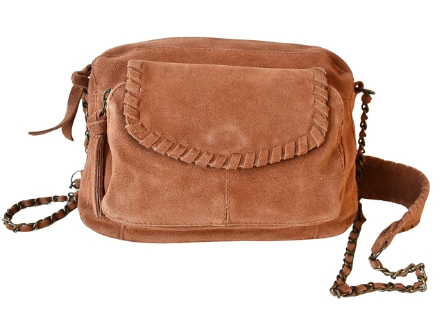 Pieces maroquinerie 17156629  pcsalli suede marron