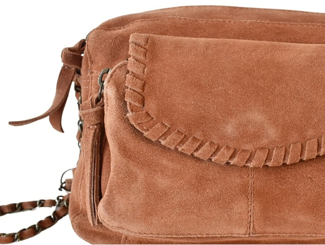Pieces maroquinerie 17156629  pcsalli suede marron8211501_2