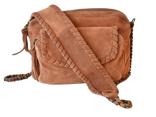 Pieces maroquinerie 17156629  pcsalli suede marron8211501_3