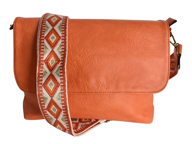 Mandoline maroquinerie md.040 jaune et orange