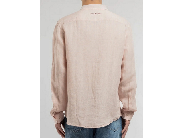 Teddy smith homme c.linen . 10717404d rose et violet8226903_2