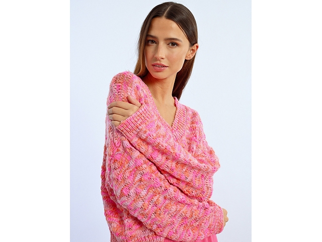 Lili sidonio femme lal555 rose et violet8235601_2
