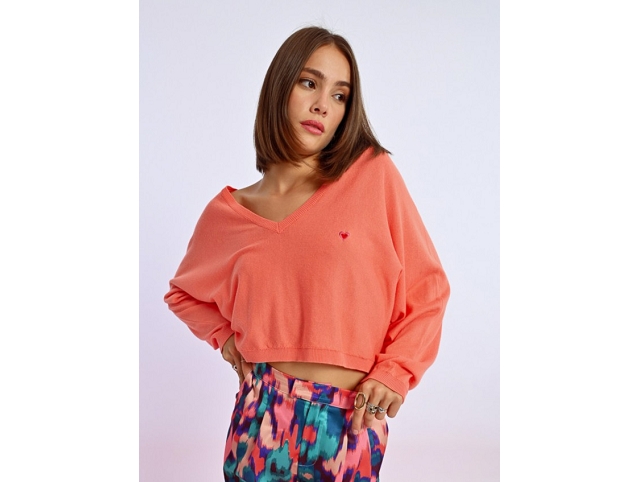 Lili sidonio femme elv65 jaune et orange8235801_2
