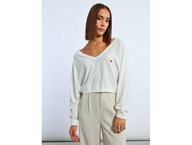 Lili sidonio femme elv65 blanc