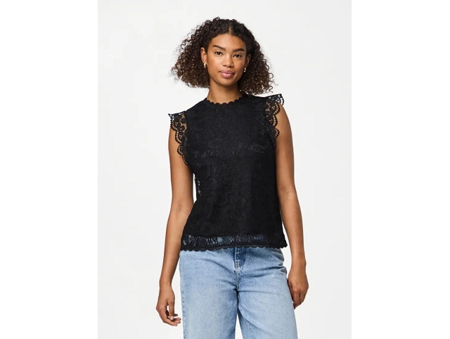 Pieces femme 17120454 . pcolline sl lace noir8243601_2
