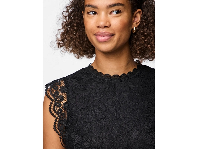 Pieces femme 17120454 . pcolline sl lace noir8243601_3