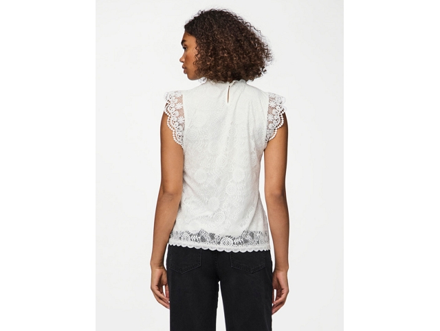 Pieces femme 17120454 . pcolline sl lace blanc8243602_4