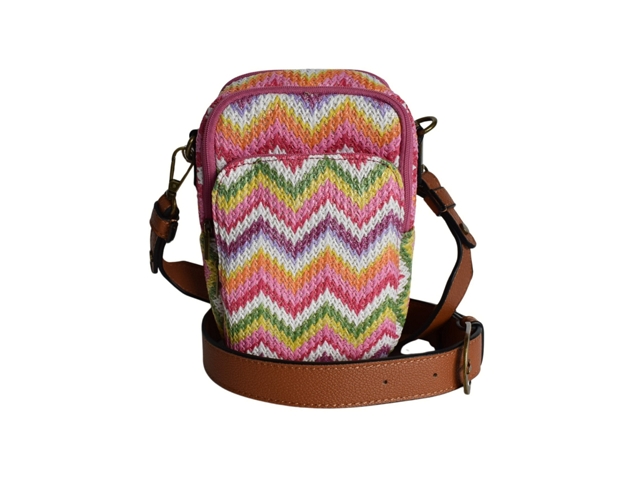 Mandoline maroquinerie 2282 rose et violet