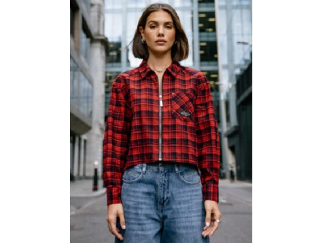 Freeman t.porter femme chily checks . 25328315 rouge