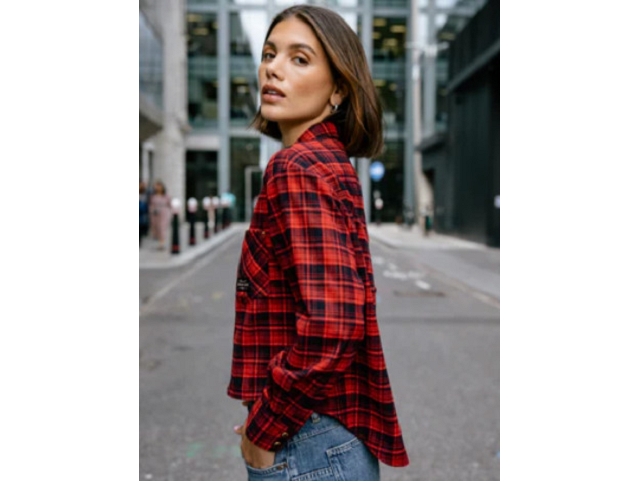 Freeman t.porter femme chily checks . 25328315 rouge8265701_2