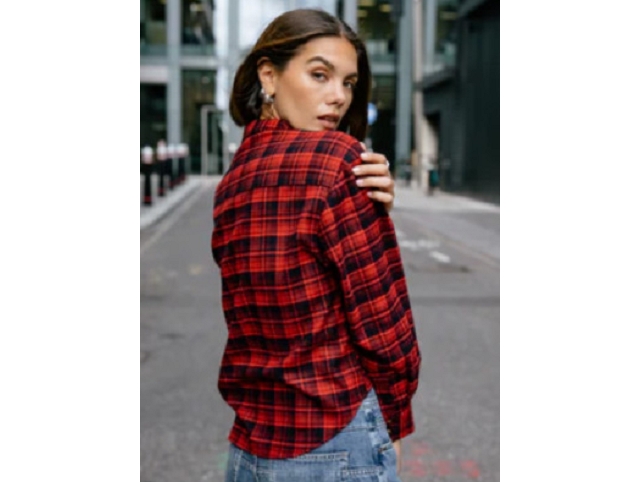 Freeman t.porter femme chily checks . 25328315 rouge8265701_3