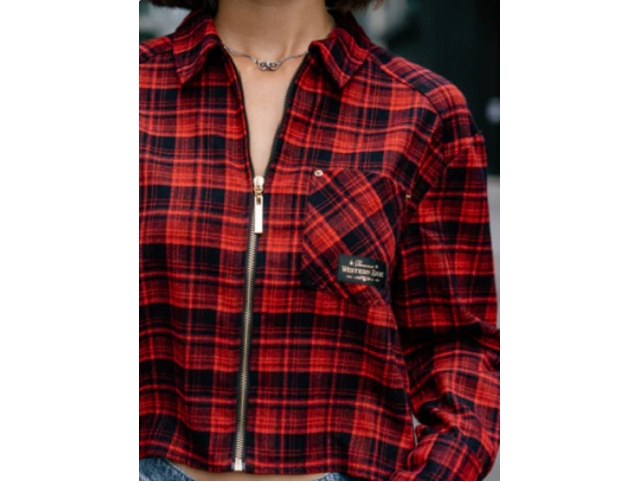 Freeman t.porter femme chily checks . 25328315 rouge8265701_4