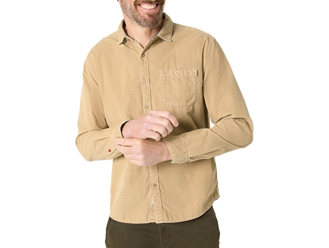 Timezone homme corduroy . 23.10169.06.3419 beige