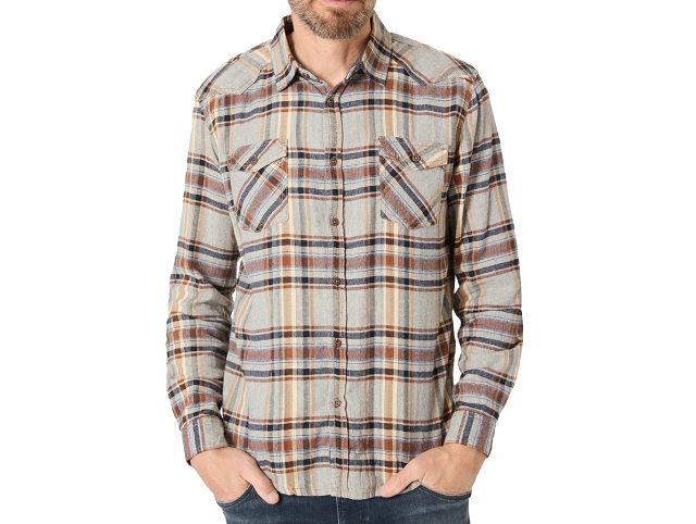 Timezone homme check . 23.10170.00.3412 marron