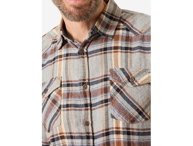 Timezone homme check . 23.10170.00.3412 marron8269301_3