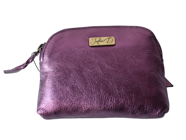 Jullia d maroquinerie jeanine rose et violet