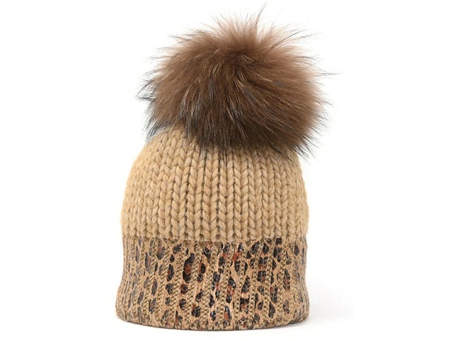 Kristo chapeau panthere beige