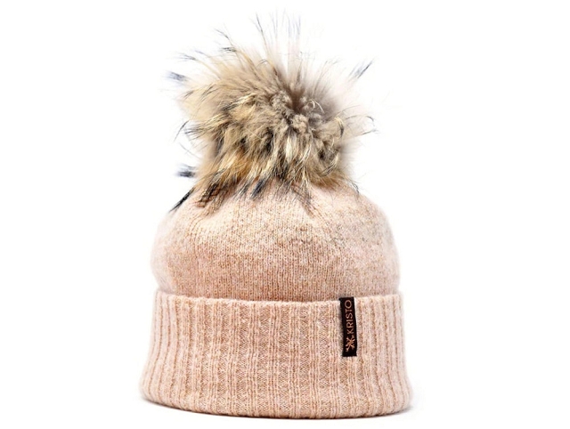 Kristo chapeau bettina rose et violet