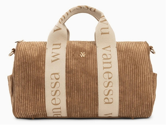 Vanessa wu maroquinerie adrienne marron