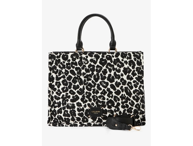 Lollipops maroquinerie rod shopper noir