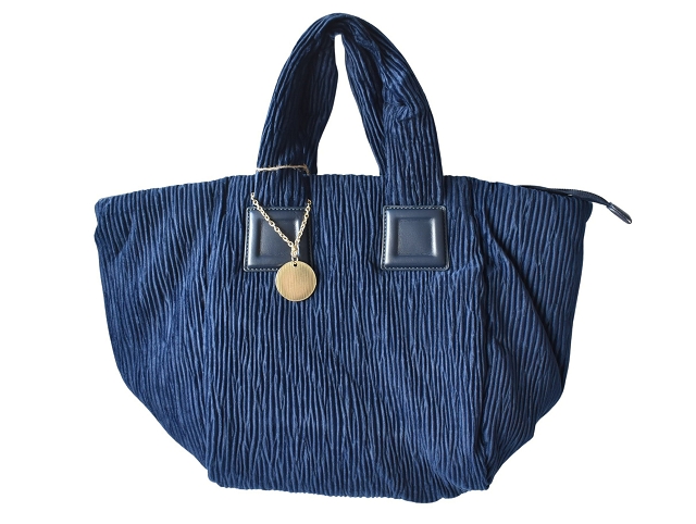 Mandoline maroquinerie a.501 bleu