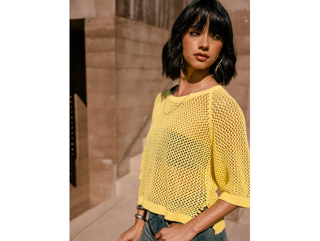 Freeman t.porter femme padge jauneetorange