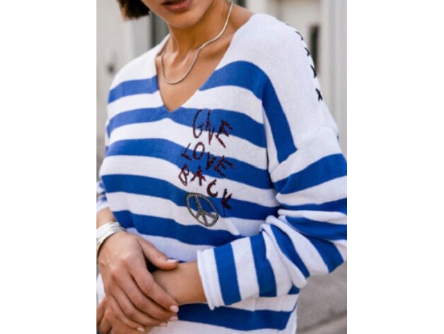 Freeman t.porter femme pramy stripes bleu8306501_3