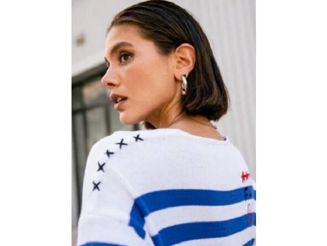 Freeman t.porter femme pramy stripes bleu8306501_5