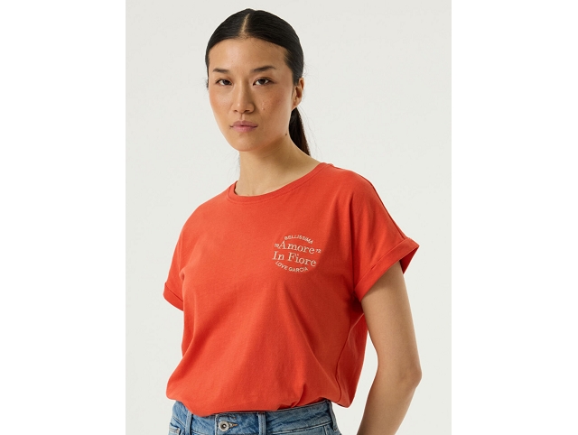 Garcia femme p260201 jaune et orange8311702_2