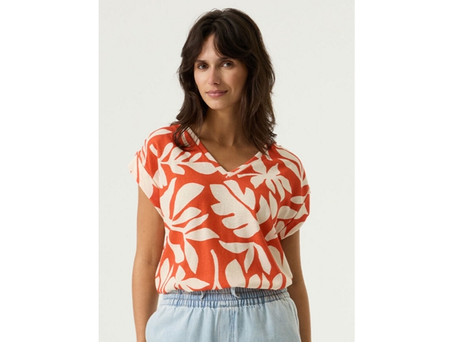 Garcia femme p260210 jaune et orange8311902_2