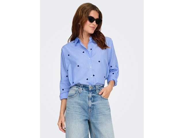 Only femme 15344336 . onlnew lina grace bleu8318802_2