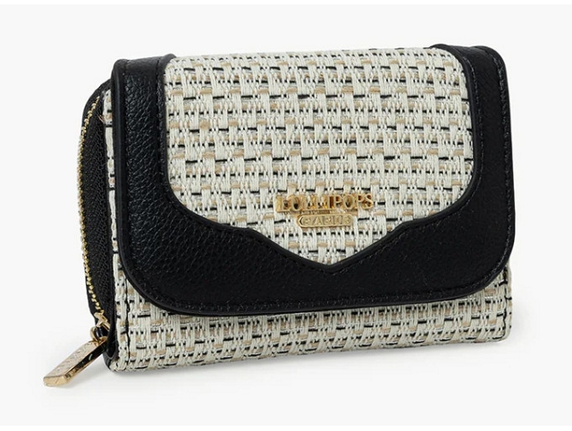 Lollipops maroquinerie sade wallet noir