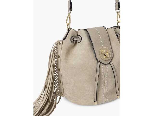 Lollipops maroquinerie sammy bucket beige8341601_4