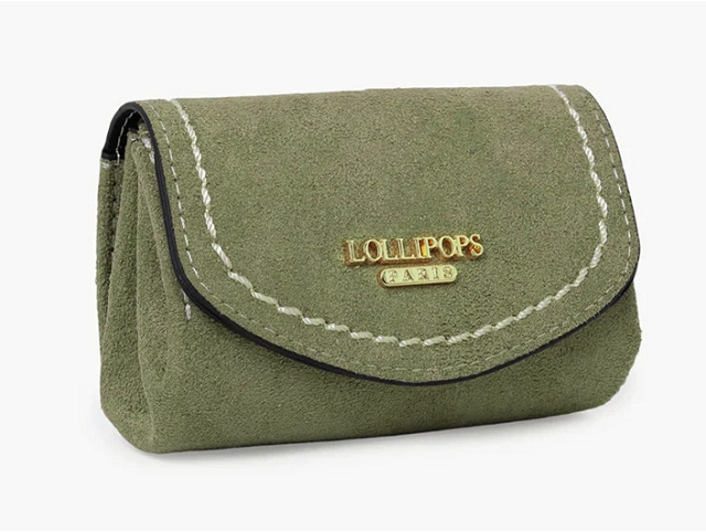 Lollipops maroquinerie sammy purse vert