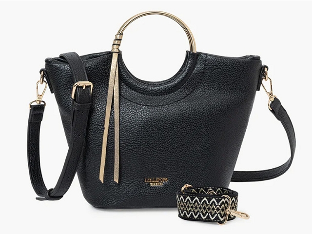 Lollipops maroquinerie sefa shopper noir