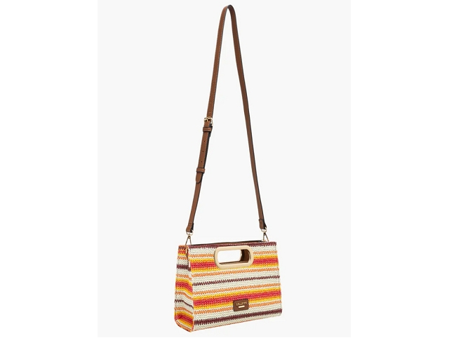 Lollipops maroquinerie sartene shopper jaune et orange8342801_2