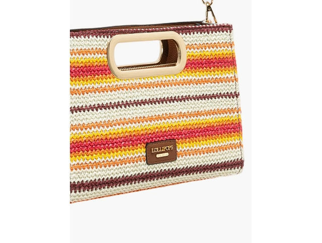 Lollipops maroquinerie sartene shopper jaune et orange8342801_4