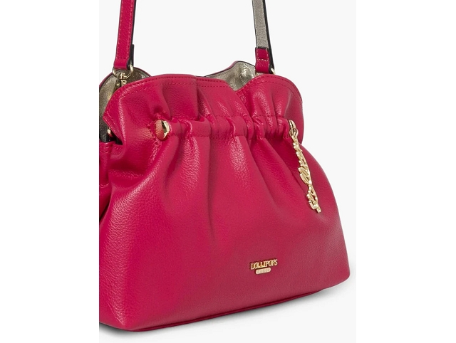 Lollipops maroquinerie shania shoulder rose et violet8343202_4