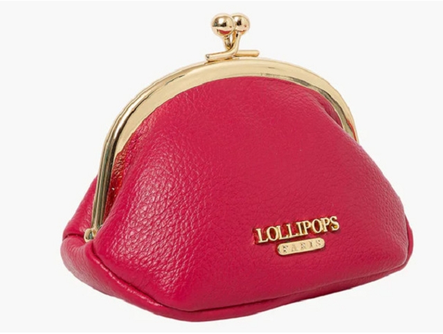Lollipops maroquinerie shania purse rose et violet