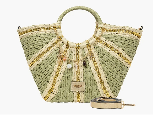 Lollipops maroquinerie sotta basket vert