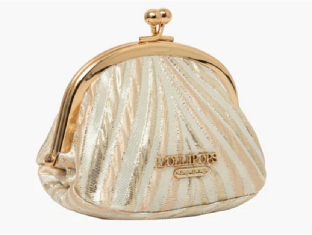 Lollipops maroquinerie swann purse rose et violet