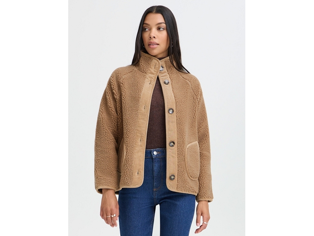 Byoung femme 20819118 . bycotty collar marron
