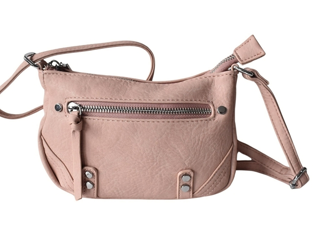 Mandoline maroquinerie 6696 rose et violet